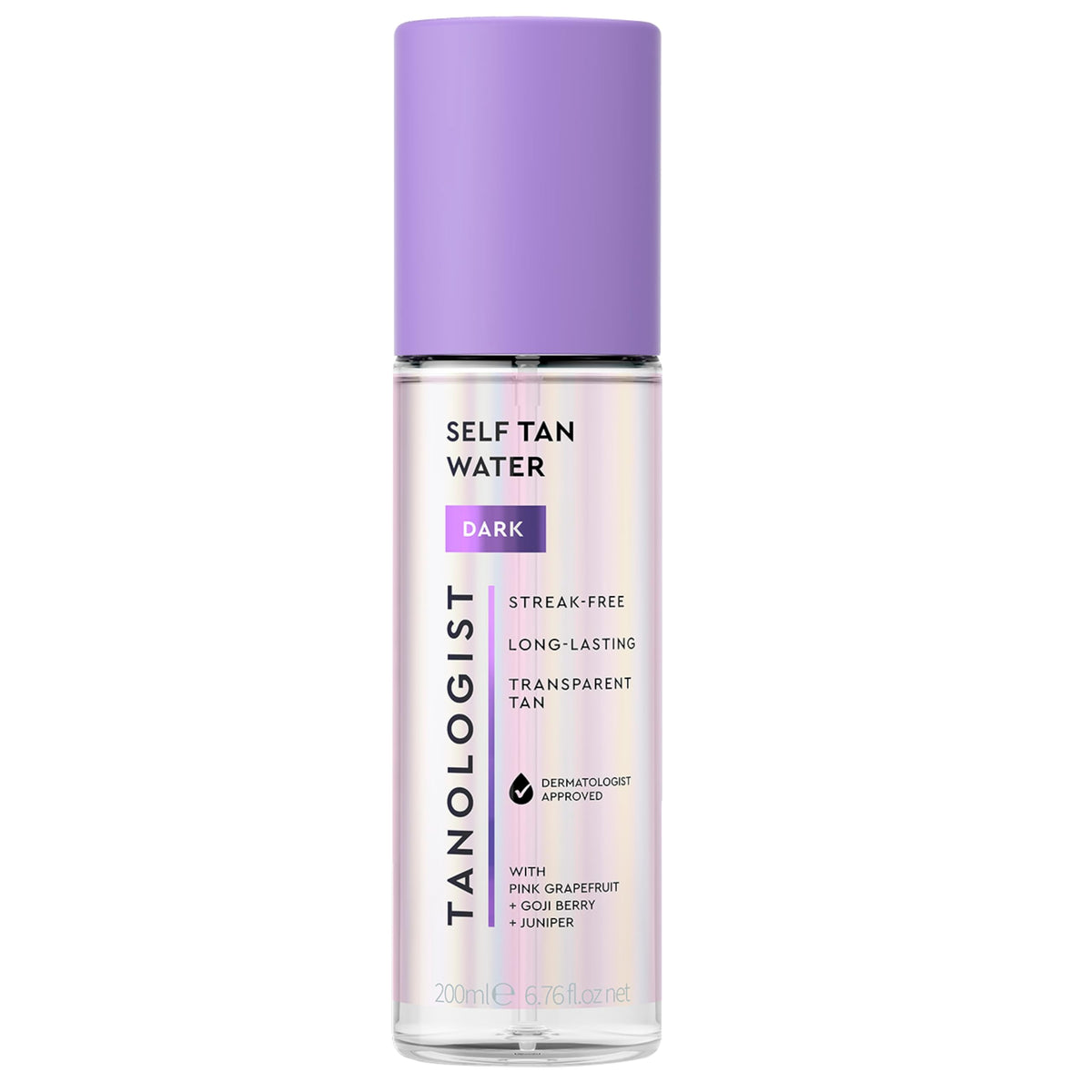 Tanologist agua autobronceadora, bote: bronceado natural sin transferencia.