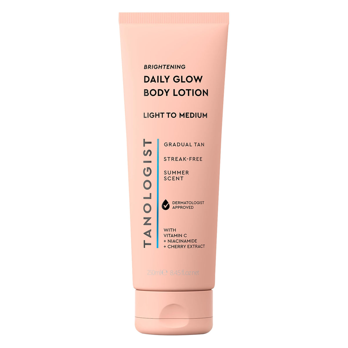 Tanologist Brillo Diario crema corporal bronceadora en envase para un brillo natural