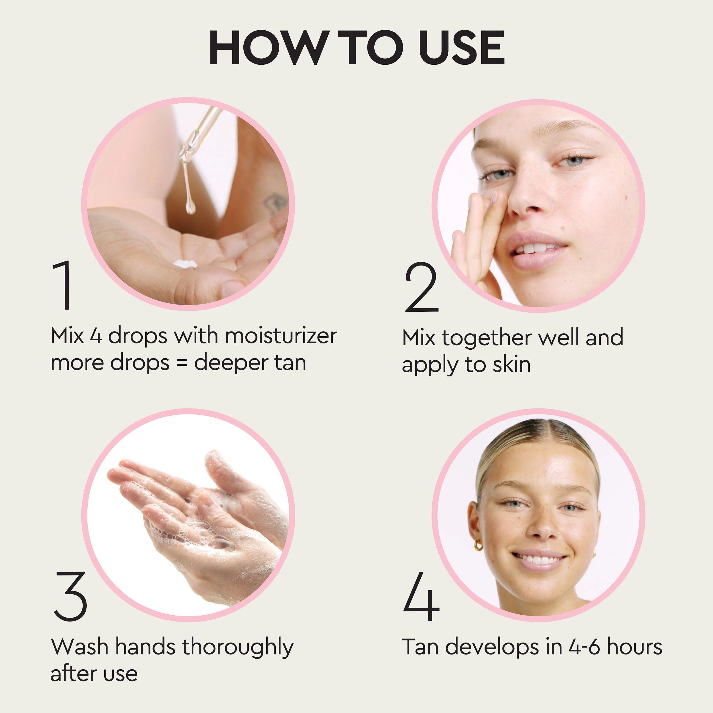 Tono medio disponible para un bronceado equilibrado y natural.