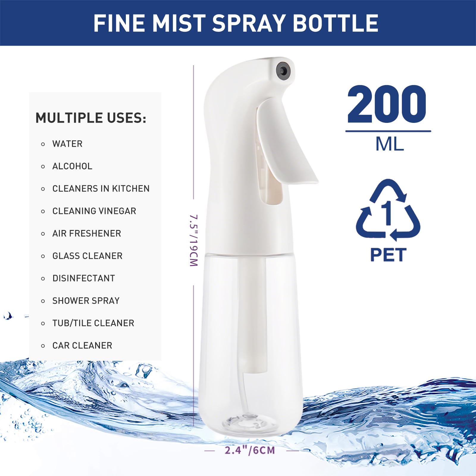 TANSHINE 360-degree spray reaches hard-to-access areas without leaks