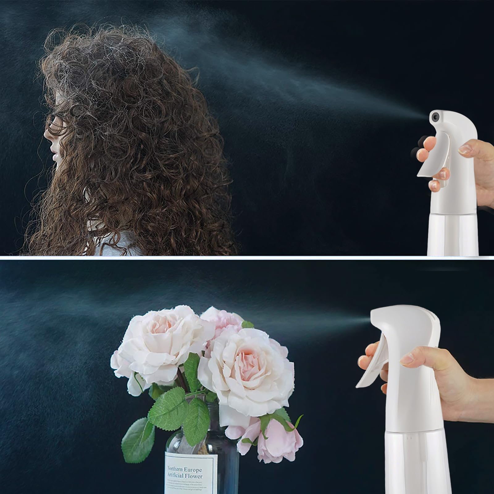 TANSHINE durable PET plastic construction ensures refillable, leak-free use