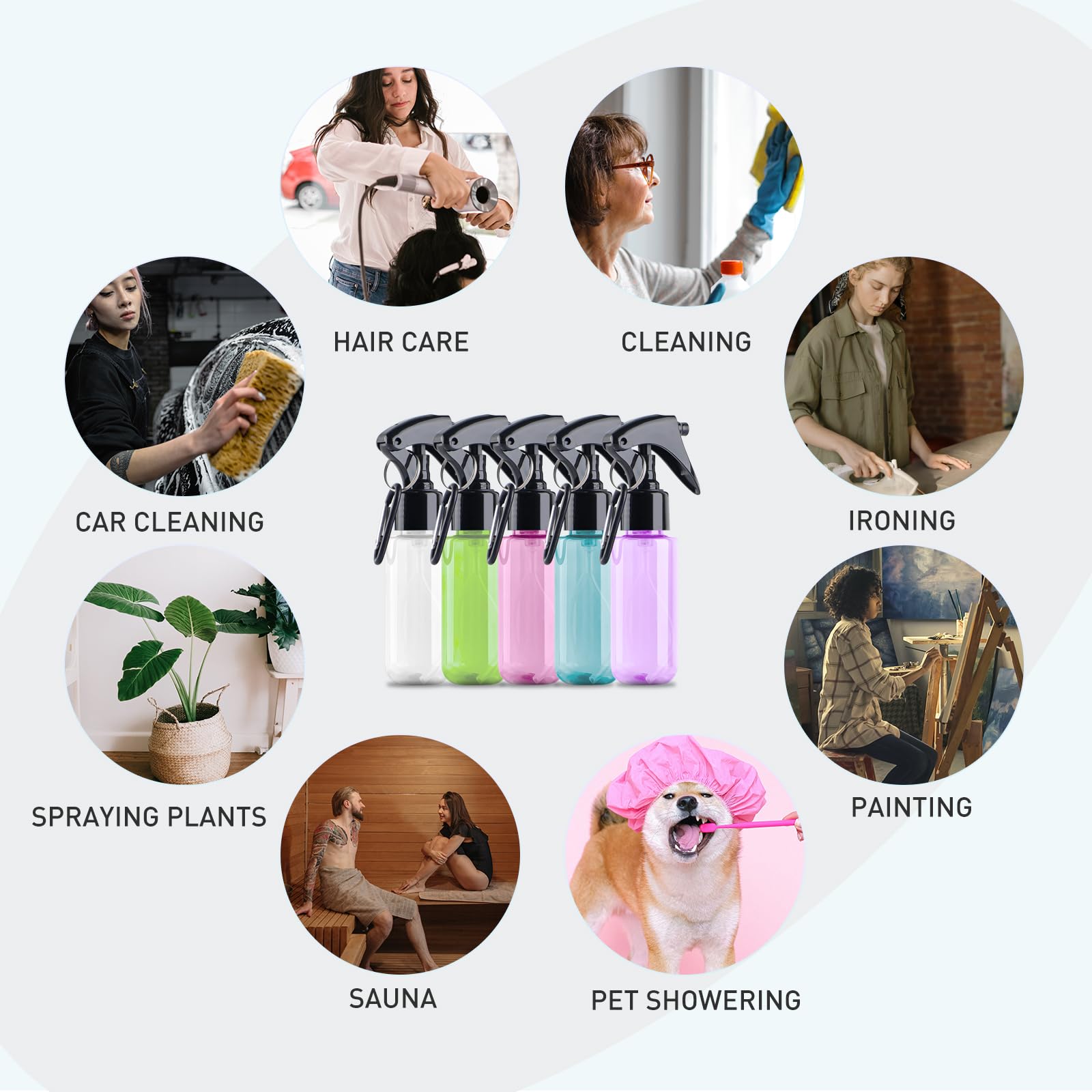 TANSHINE portable bottle ideal for hair spray and touch-ups