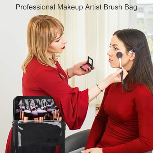 TANTO makeup brush bag organization keeps cosmetics and tools neatly