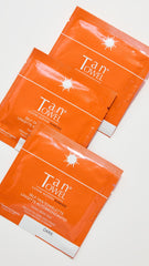 TanTowel Dark color developing in 2–4 hours for a natural-looking glow.
