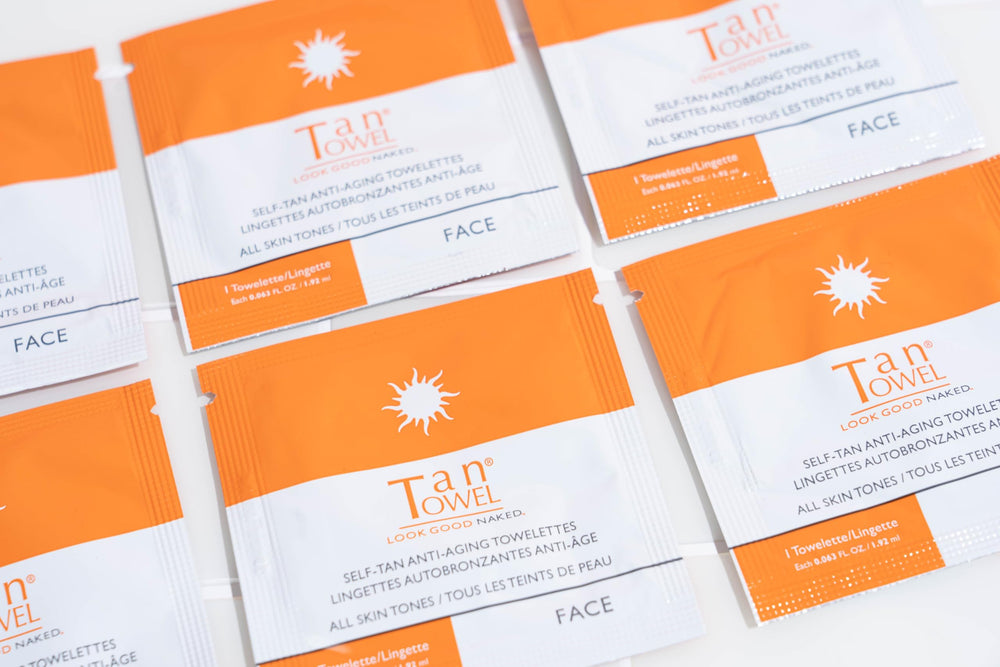 TanTowel color develops in 2-4 hours for a gradual tan