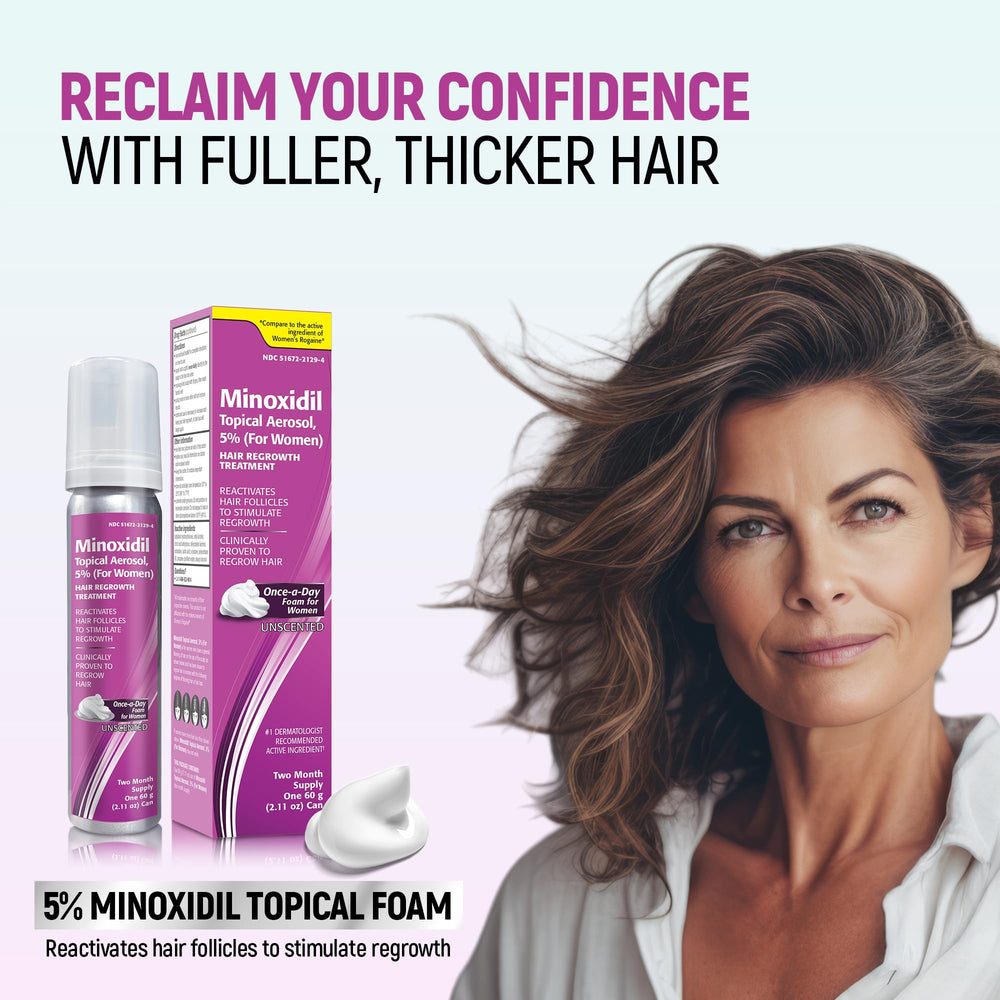 TARO Minoxidil para mujer envase de dos meses para uso continuo