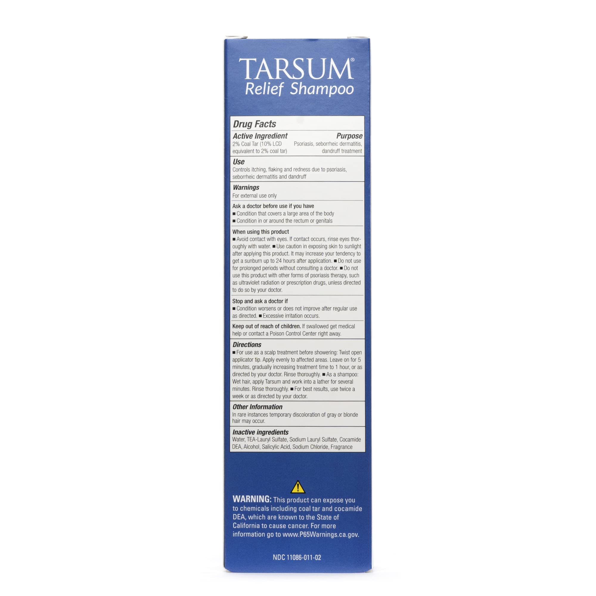 Pack de shampoo y acondicionador Tarsum para tratamiento capilar.