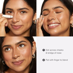 tarte Amazonian clay-infused formula for longer wear and natural finish
