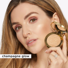 tarte Shimmering Light highlighter butter-soft texture for seamless blending