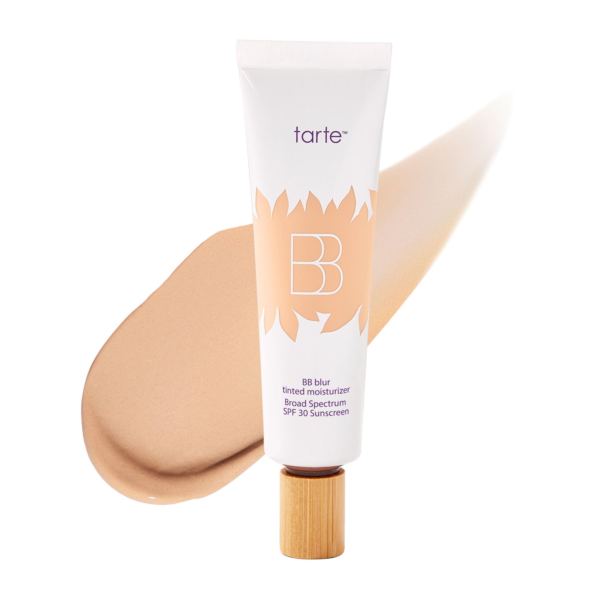 tarte BB Blur bottle pump for quick, even coverage with SPF 30 protection