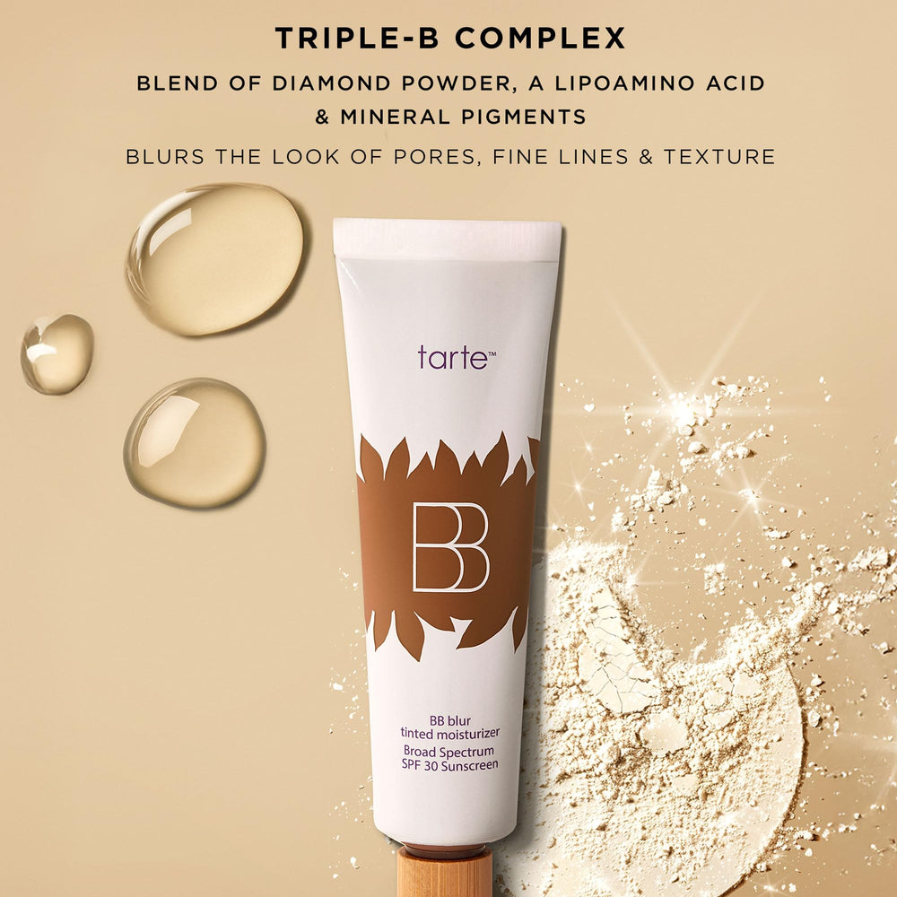 tarte BB Blur diamond-powder focus adds brightening refinement