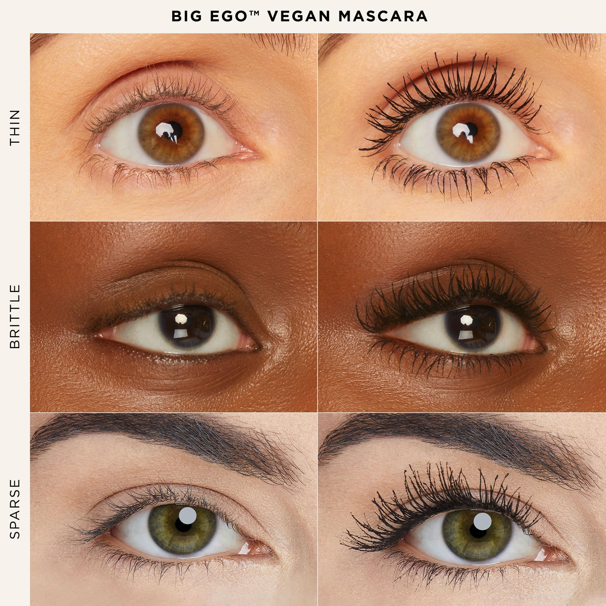 tarte Big Ego Mascara longwear 16h performance on lashes