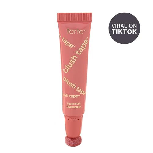 tarte blush tape liquid blush precision cushion-tip enables mess-free, precise application