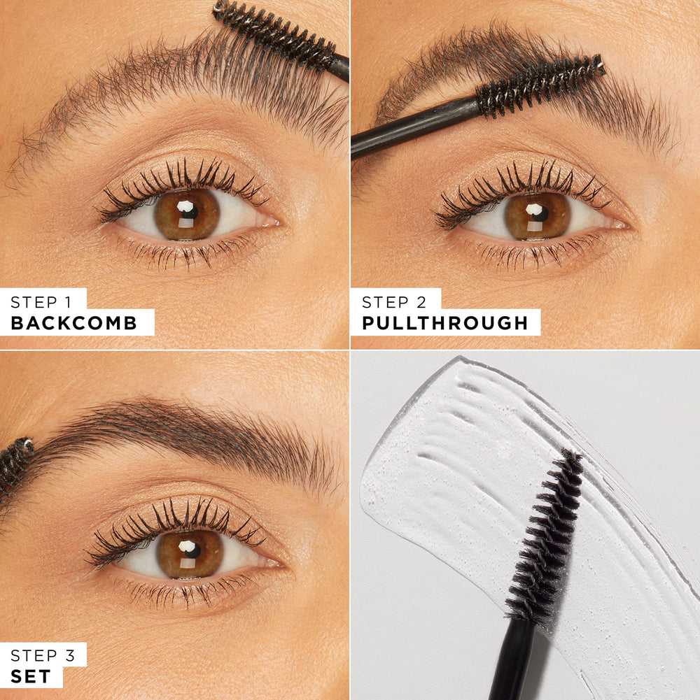 tarte brows for days framing gel soft setting finish with clean, residue-free hold