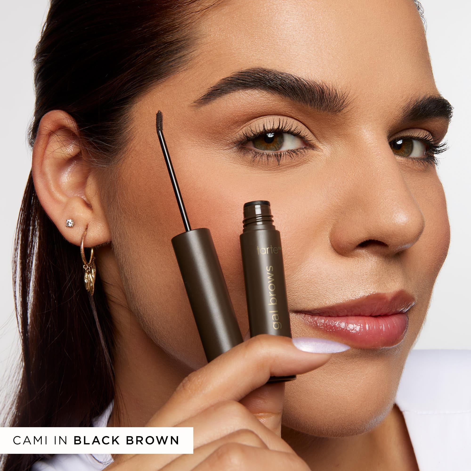 tarte Busy Gal waterproof formula keeps brows set for all-day wear.