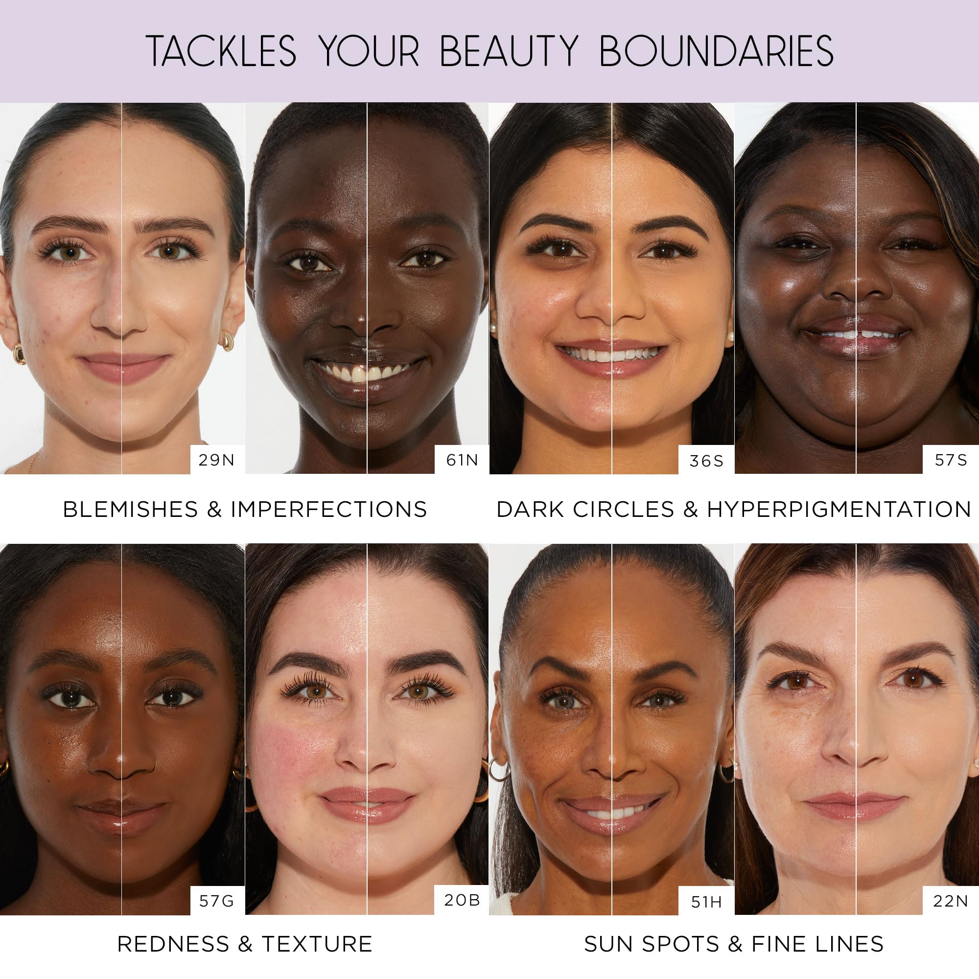 tarte creaseless concealer under-eye application demonstrates smooth, crease-free finish.
