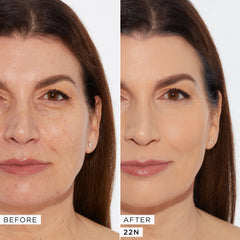 tarte creaseless concealer applies under the eyes for brightening