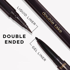 Tarte Double Take waterproof formula stays smudge-proof through daily activities.