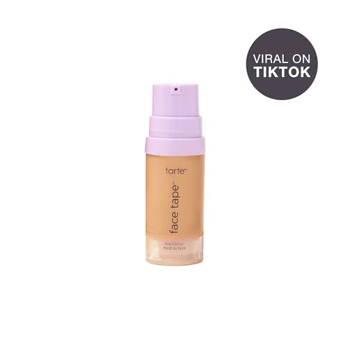 tarte Face Tape Foundation arm swatch reveals full coverage and natural matte result.