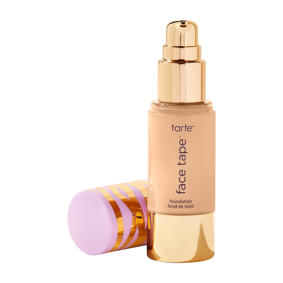 tarte Face Tape Foundation full-coverage bottle shows long-wear transfer-proof finish