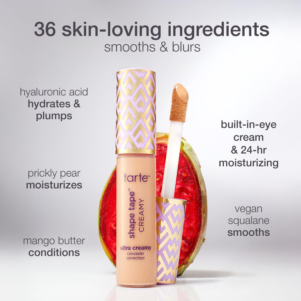 Tarte Shape Tape hyaluronic acid for surface hydration