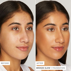 tarte Key Largo Glow Bronzing Drops with needle-nose applicator for mess-free mixing.