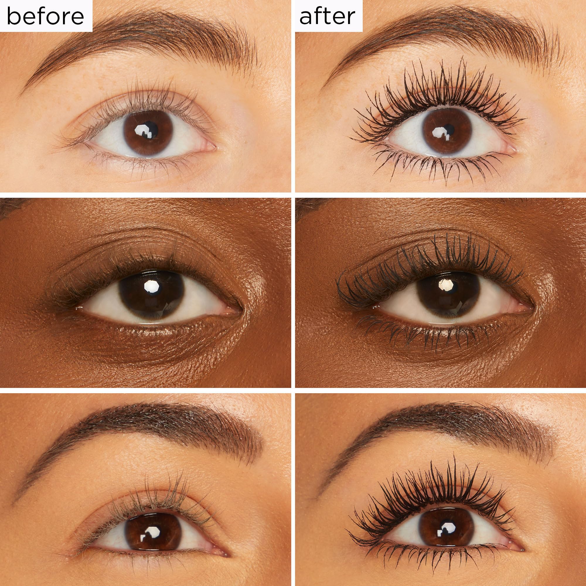 tarte Lights, Camera, Lashes being applied to lashes for volumized definition