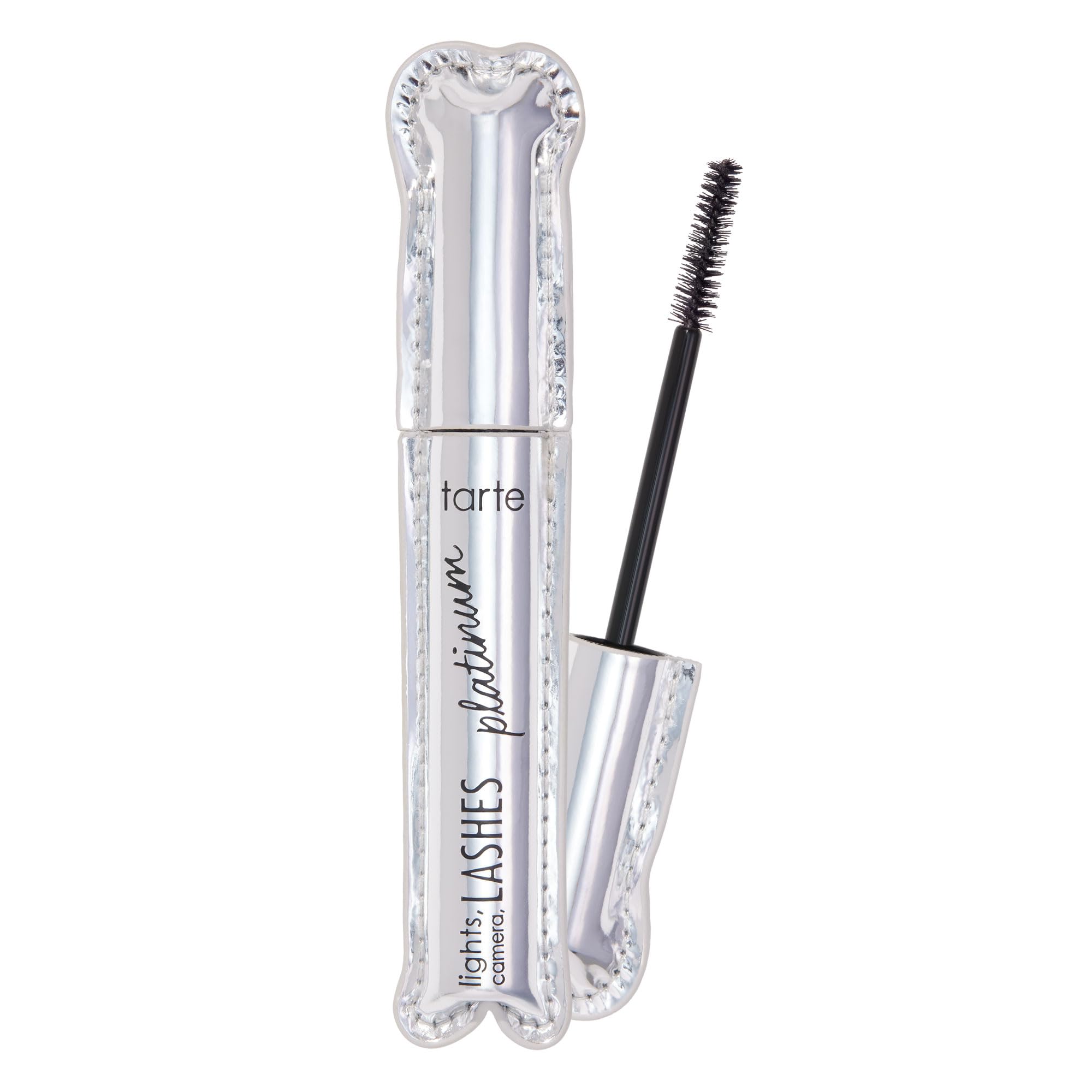 tarte Lights, Camera, Lashes Platinum Mascara with bristle brush for dramatic volume