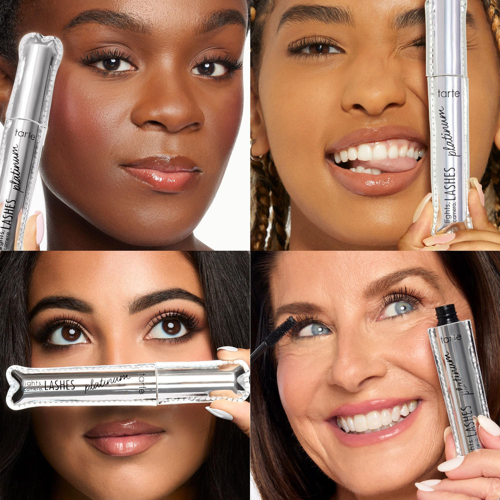 tarte Mascara builds volume, length, and curl for bold eyes