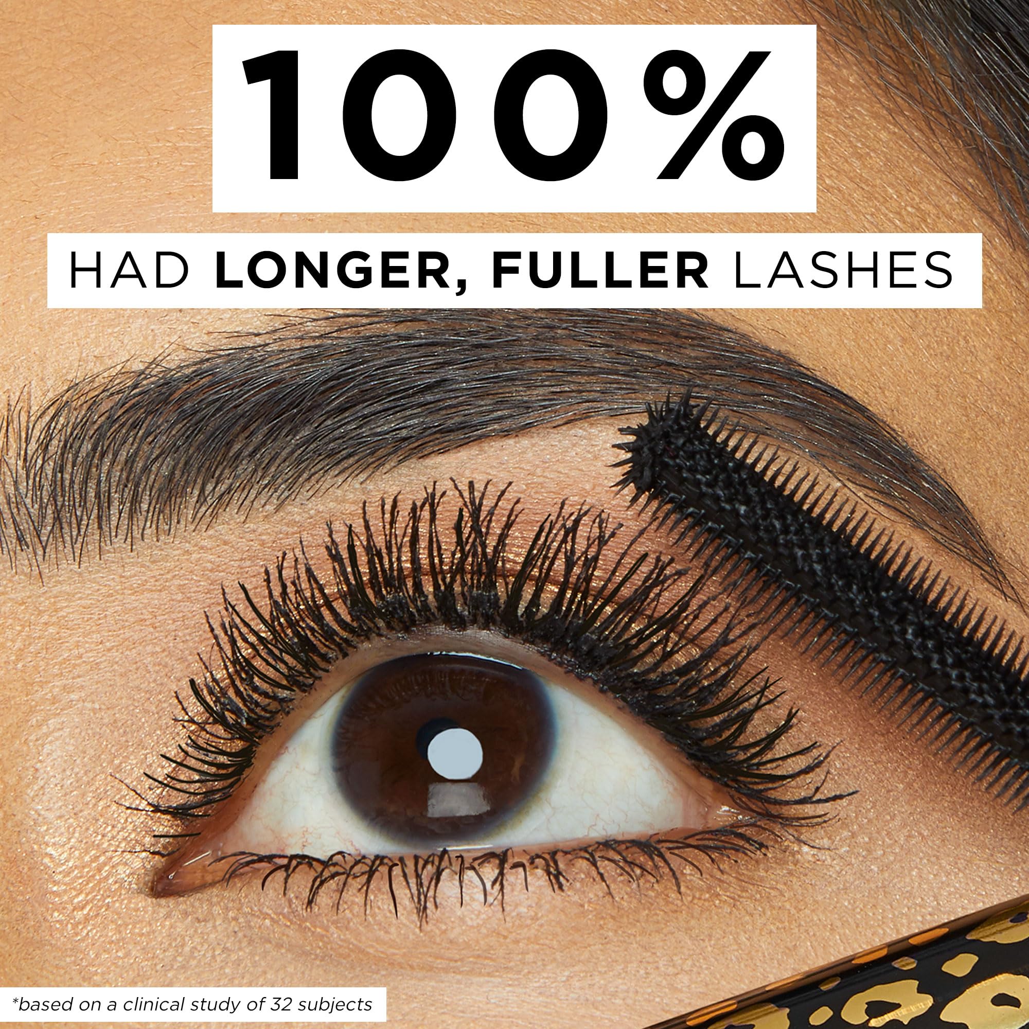 Tarte Maneater Mascara flake-free formula close-up for clean wear
