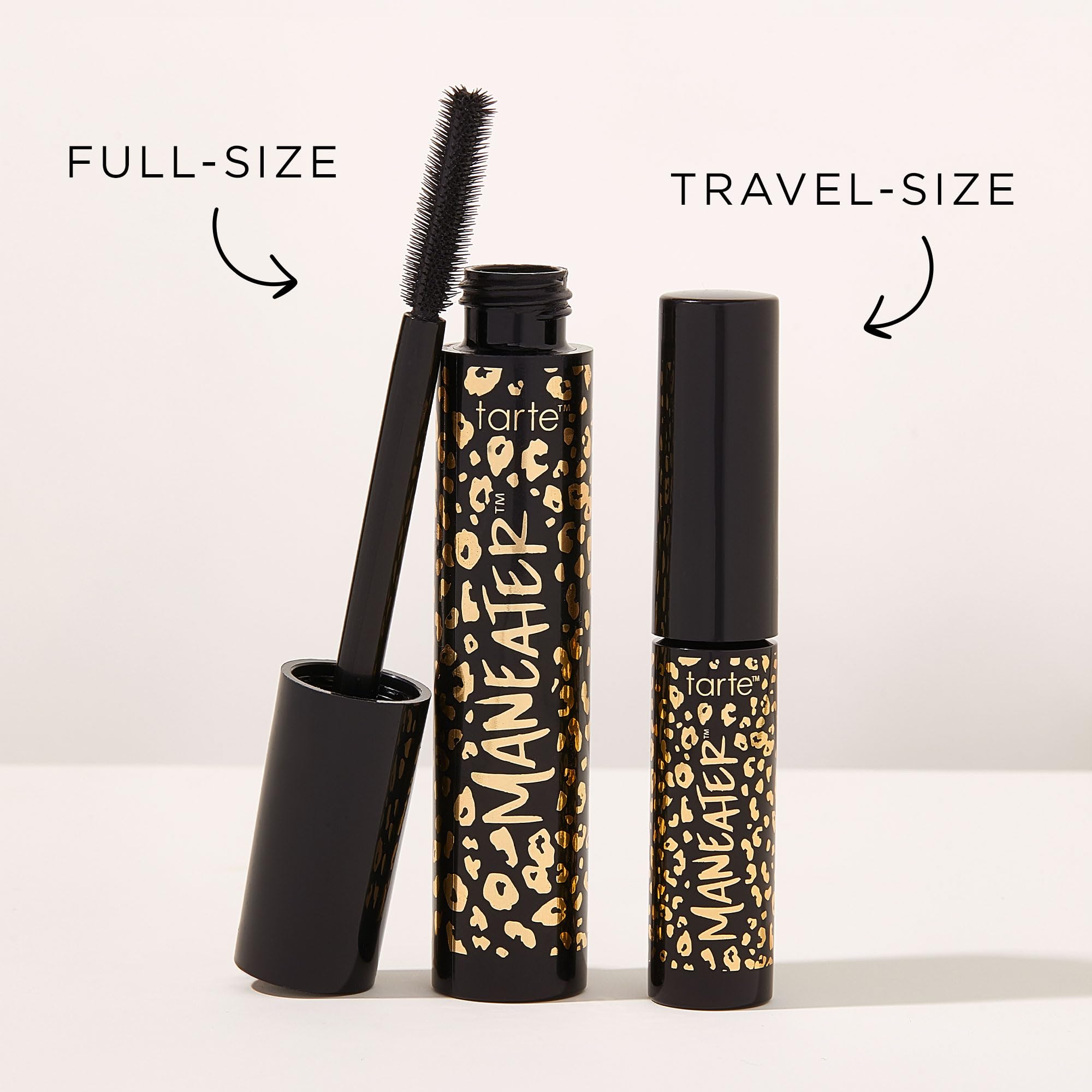 Tarte Maneater Mascara packaging shot highlighting full-size black tube