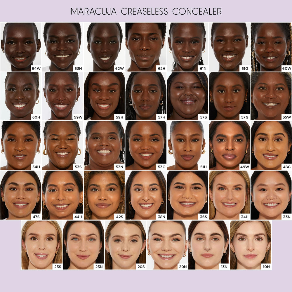 Tarte Maracuja Creaseless Concealer acabado radiante natural para un look fresco.