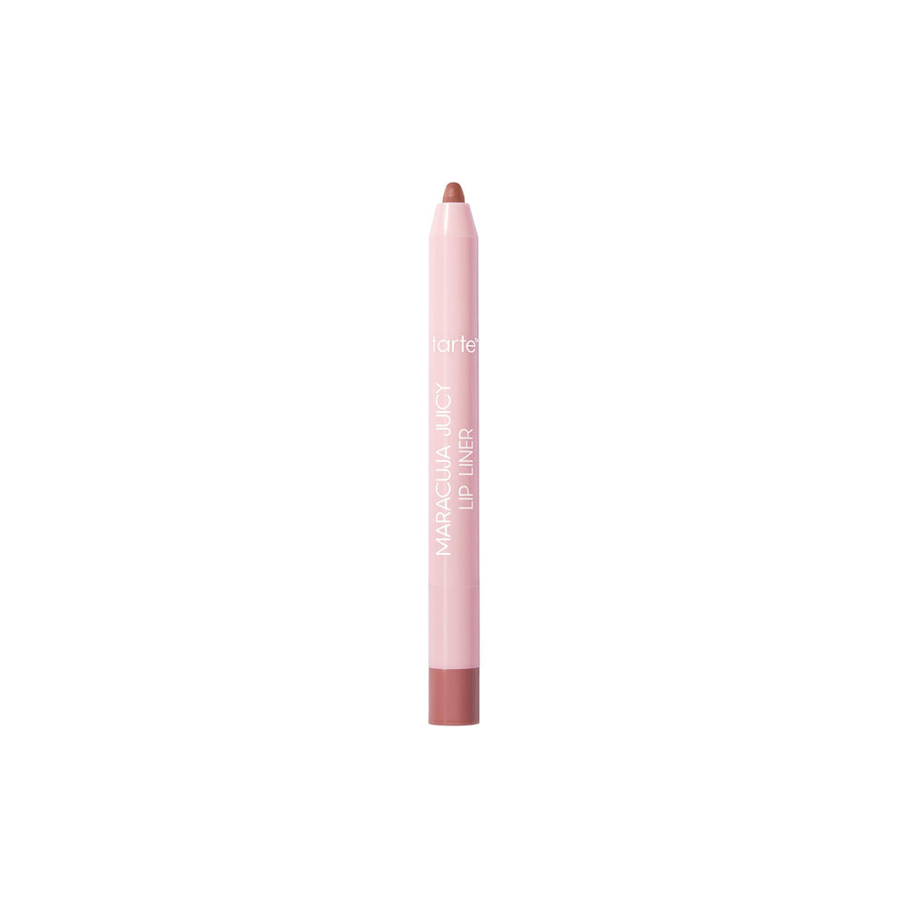 tarte maracuja juicy lip liner packaging highlights sleek design and travel-friendly size.