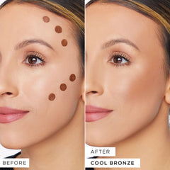 tarte Sculpt Tape Contour defines cheek hollows for natural, sculpted glow.