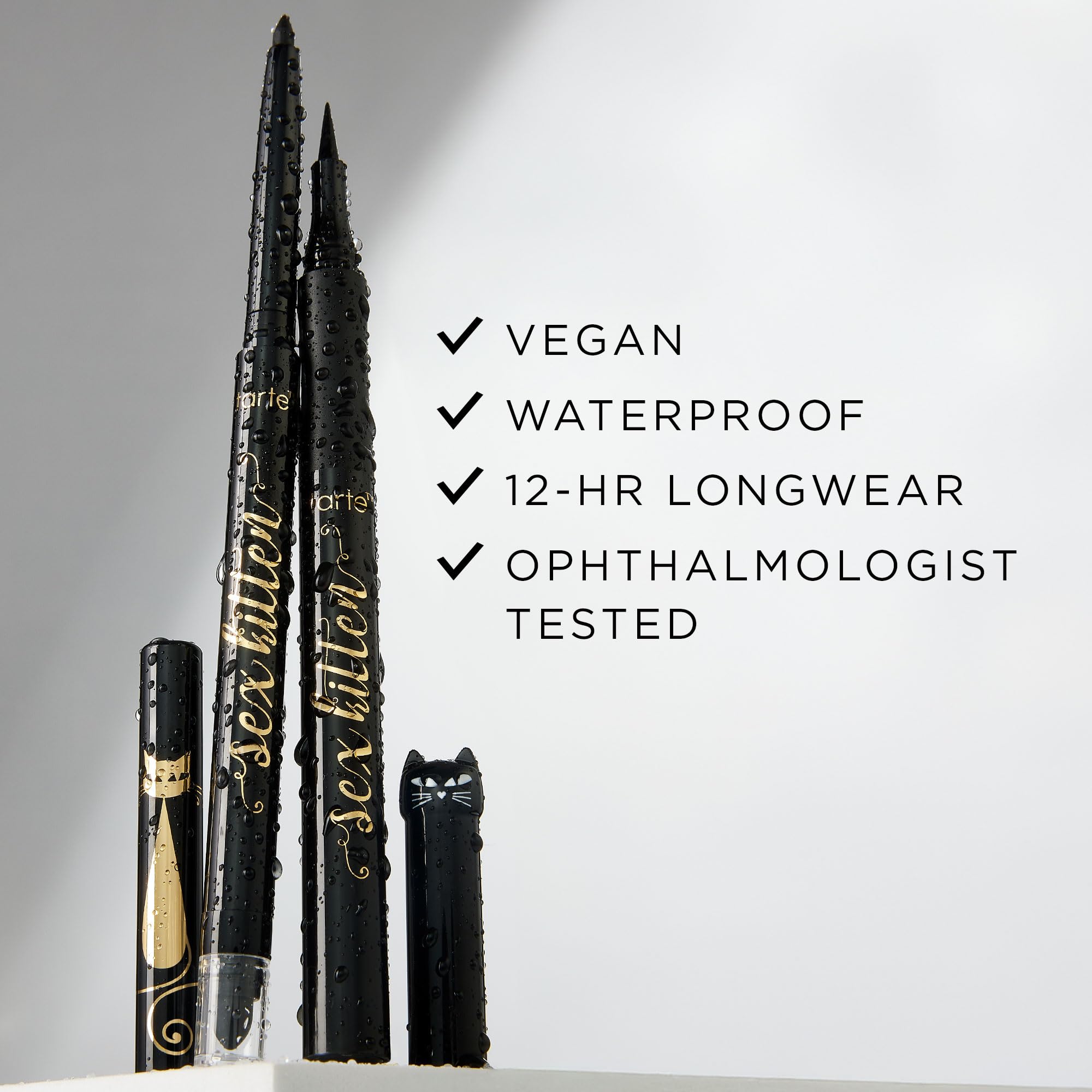 tarte sex kitten delineador, ingredientes skinvigor para cuidado ligero de la piel