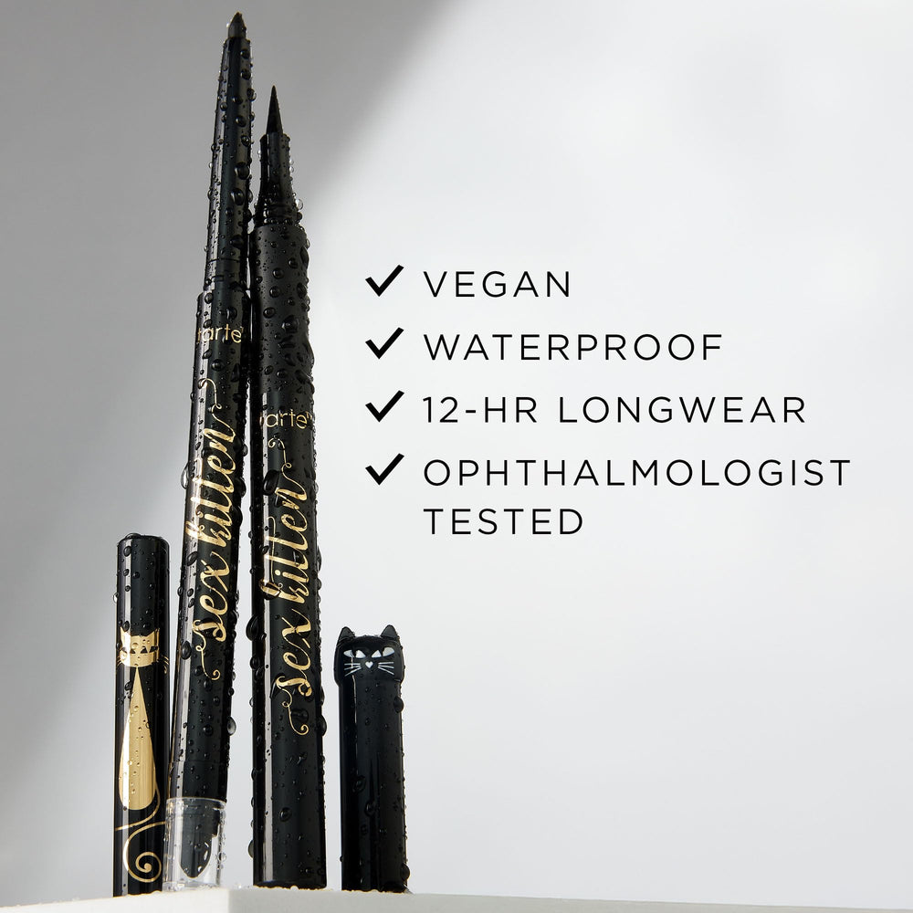 tarte sex kitten delineador, ingredientes skinvigor para cuidado ligero de la piel