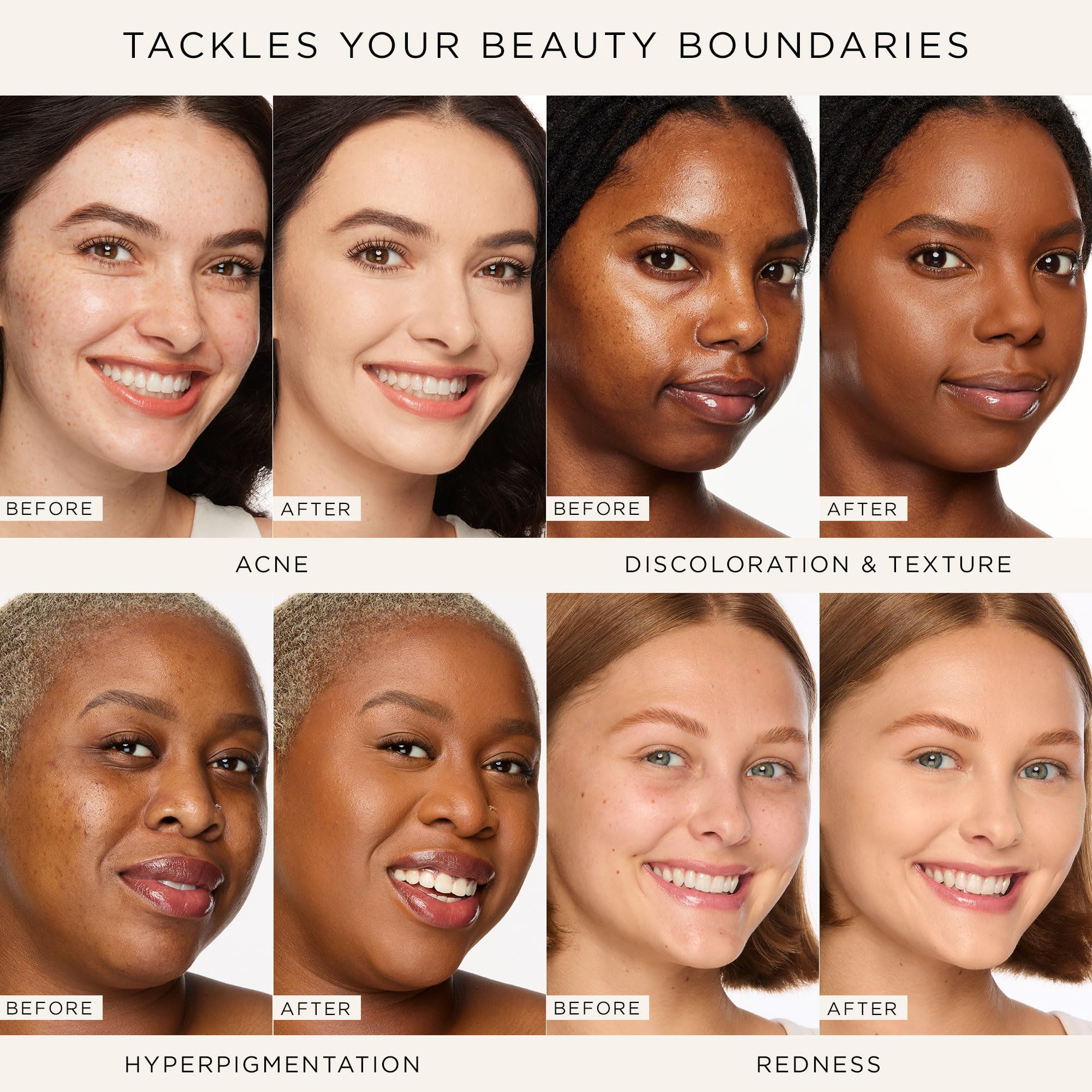 tarte Shape Tape Concealer difumina líneas finas para un aspecto suave.