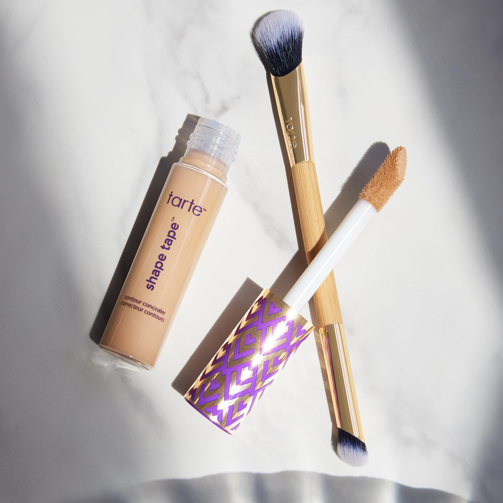 tarte Shape Tape dermatologist-tested label on packaging