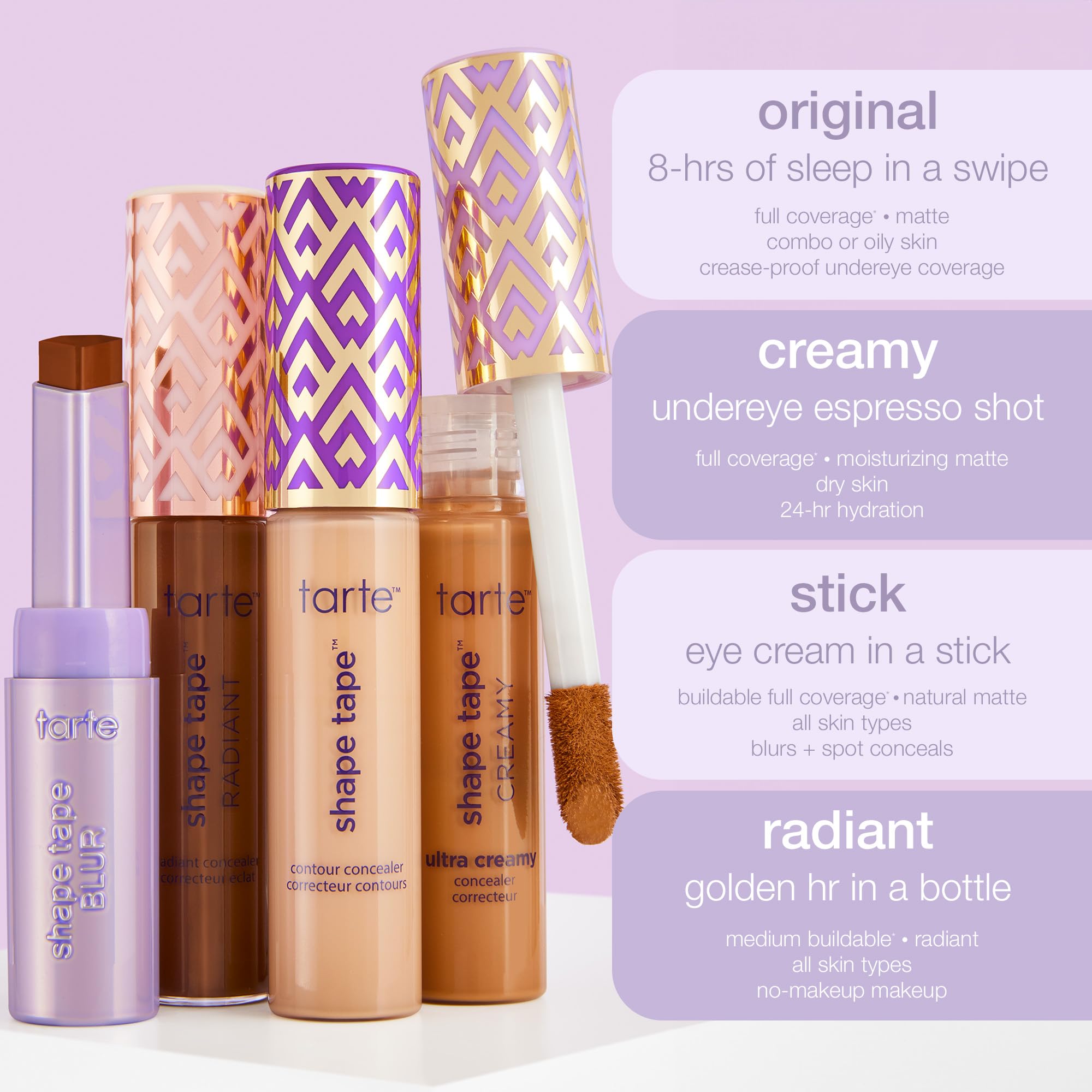 tarte Shape Tape concealer vegan cruelty-free badge emphasizes ethical beauty