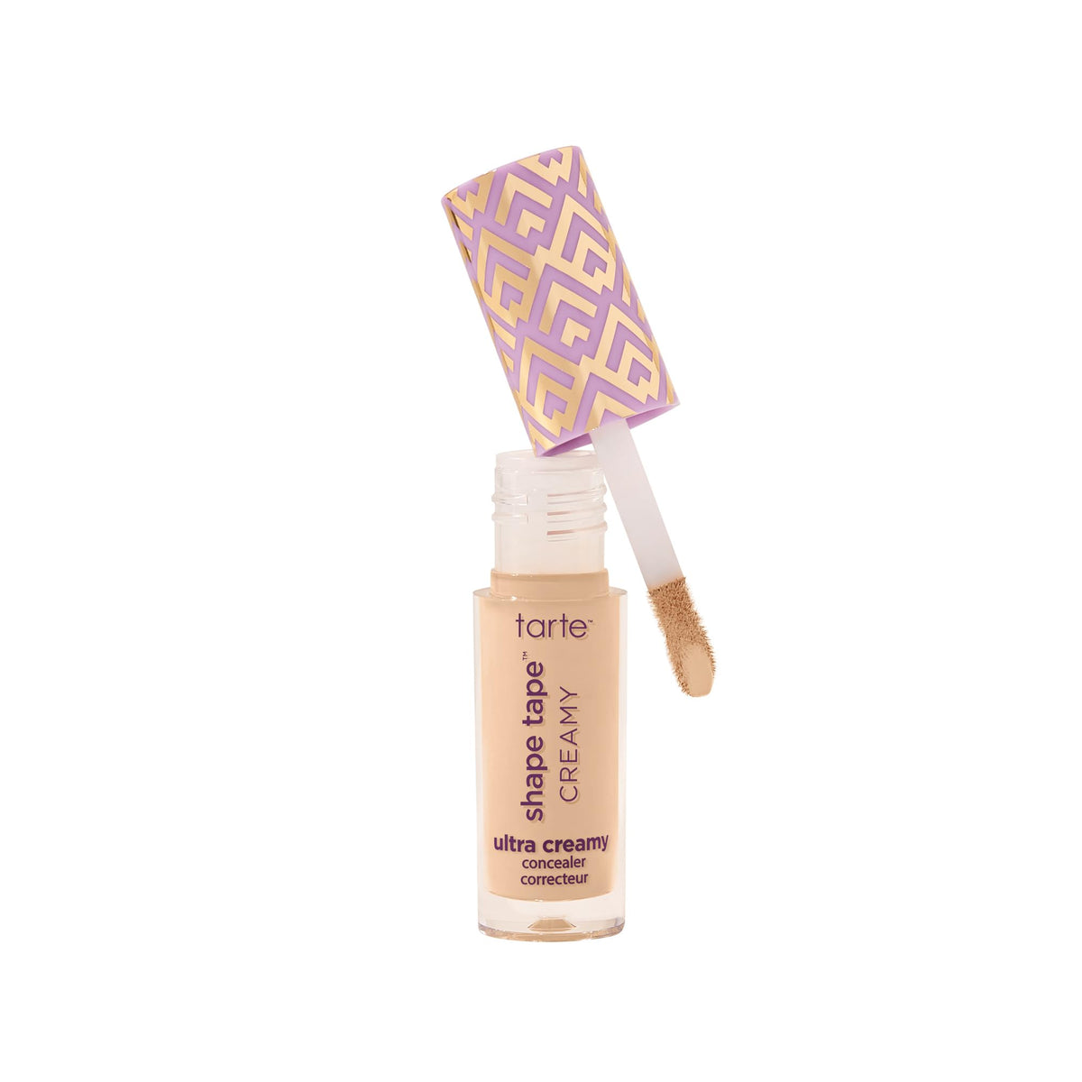 tarte shape tape corrector tubo aplicador: cobertura precisa y suave