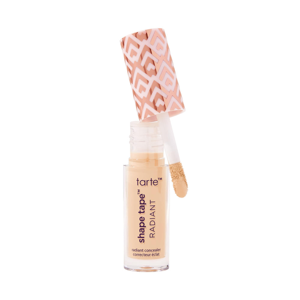 tarte Shape Tape Radiant Concealer tube close-up shows creamy texture for easy application
