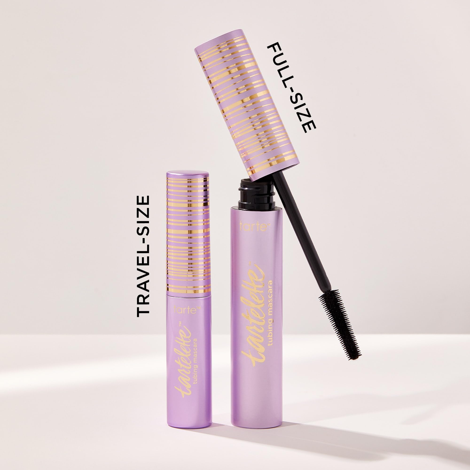 Tarte tartelette tubing mascara packaging front view showcasing sleek design