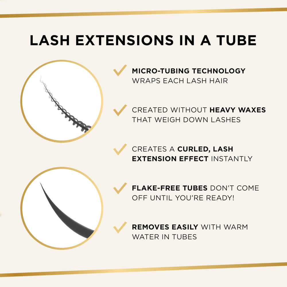 tarte tartelette-xl tubing mascara vegan cruelty-free badge on packaging.