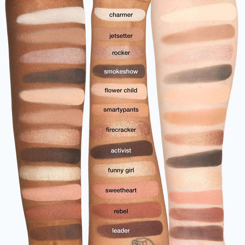 tarte tartelette in bloom palette bronze shades closeup emphasizes warm tones for sun-kissed lids