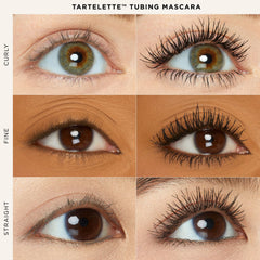 Tartelette tubing mascara 24-hour wear resists smudges and flakes.