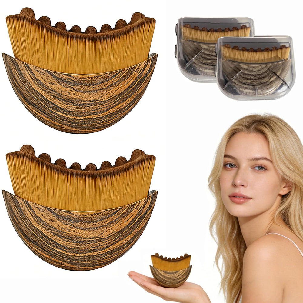 TARVOX lymphatic face brush depuffs cheeks for a refreshed morning look.