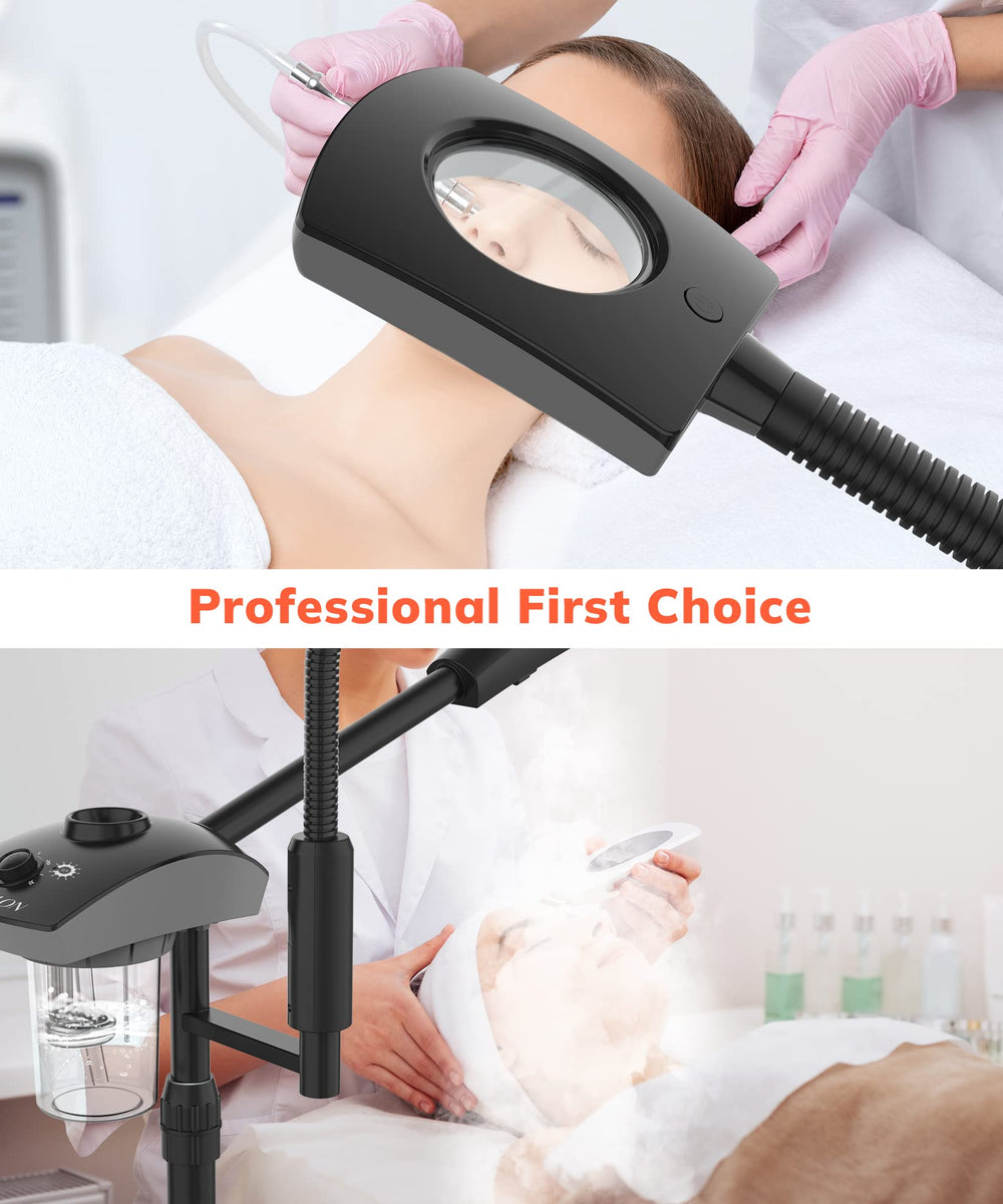 Tasalon foldable arm adjustable for comfortable positioning during sessions.