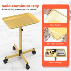 TASALON adjustable-height cart lets you set ergonomic working height for tasks.