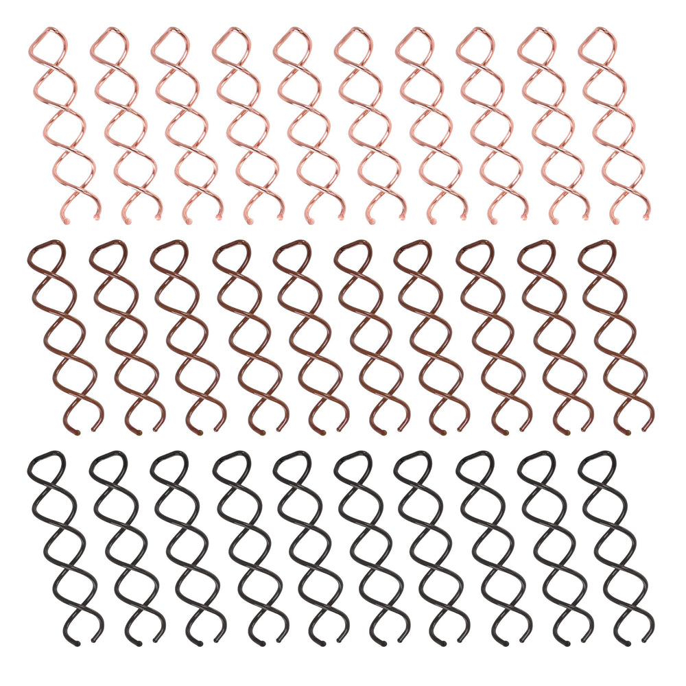 TaShow 30pcs spiral hair pin set for versatile updos and secure buns