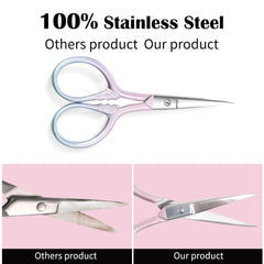 TaShow pink case travel-ready grooming scissors for safe carry.